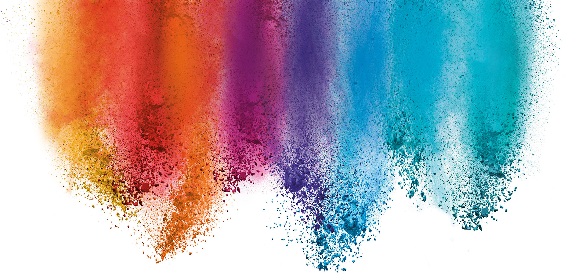 Rainbow smear artwork